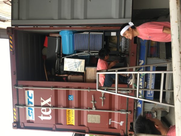 UNLOADING CONTAINER @ RPJ ALABANG