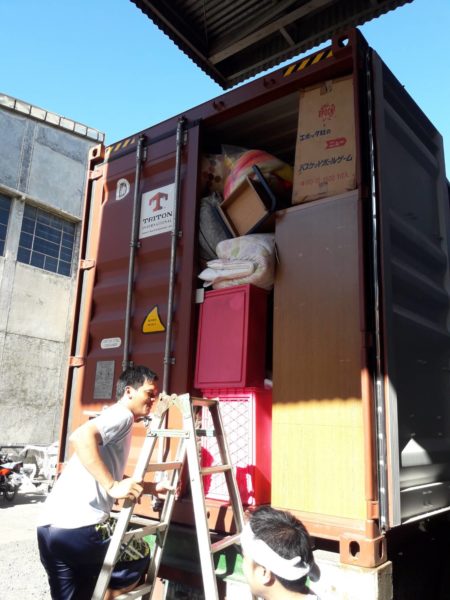 UNLOADING CONTAINER FOR WEDNESDAY AUCTION AT RPJ ALABANG