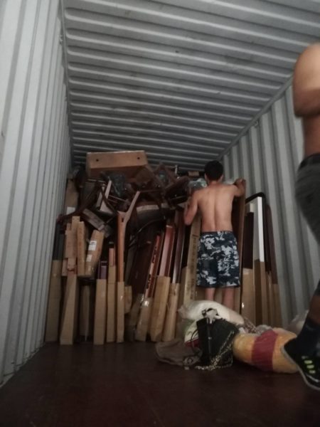RPJ BULACAN UNLOADING 2ND CONTAINER