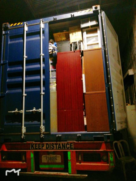 UNLOADING 2ND CONTAINER AT RPJ ALABANG