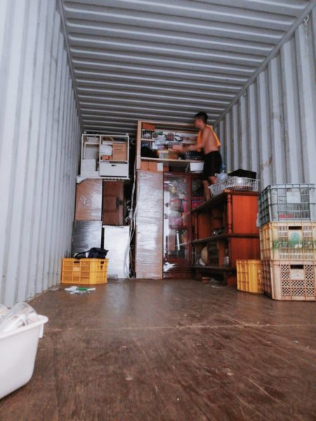 UNLOADING CONTAINER 2ND CONTAINER AT RPJ BULACAN
